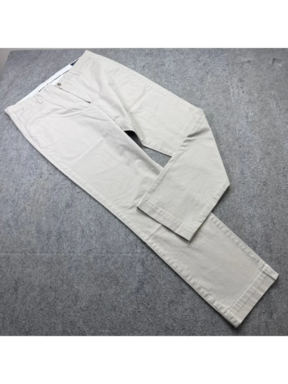 Polo Ralph Lauren Pants Men 36 x 32 Beige Stretch Straight Fit Chino b154